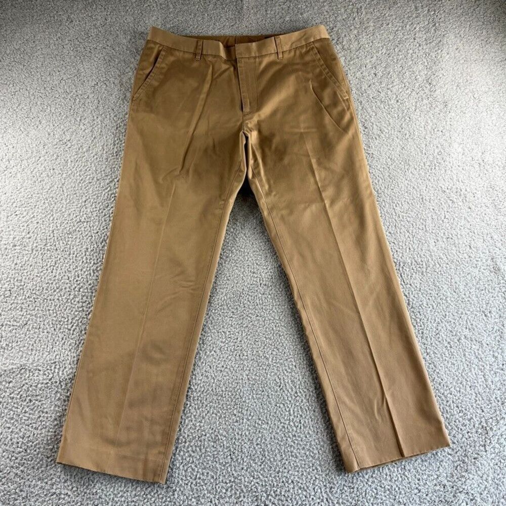 Bonobos Pants Mens 36x32‎ Brown Chino Thursday Slim Straight Work Golf 36x29
